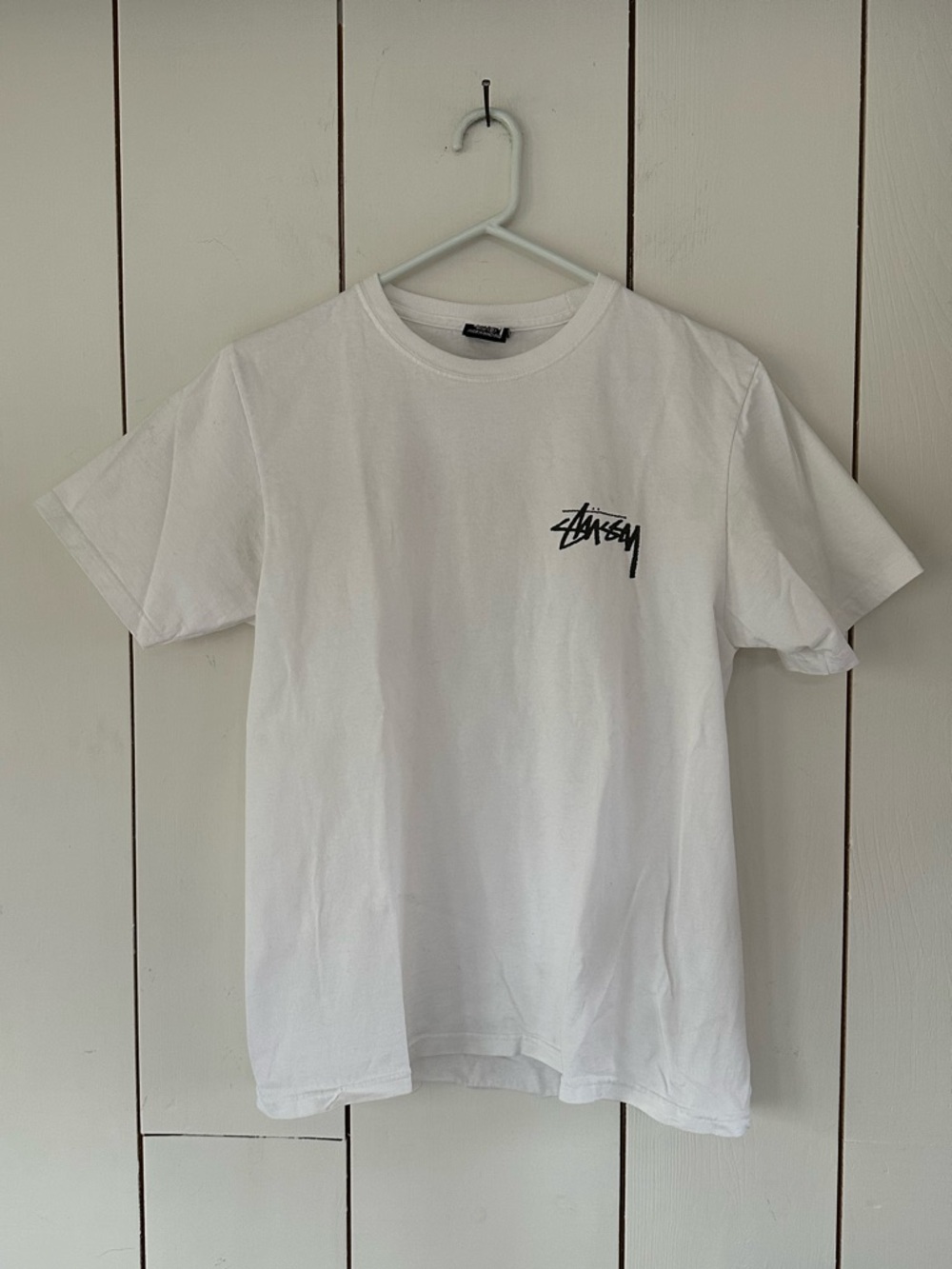 Stussy Toucan Tee Shirt Sz Small Oversized White